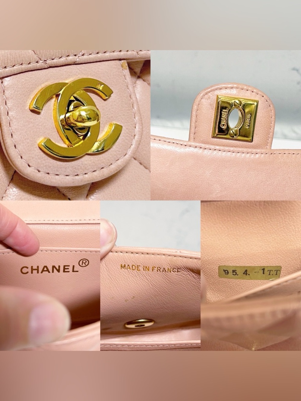 Authentic Chanel ULTRA RARE 90’s Top Handle Mini Kelly “Child” Handbag - Picture 15 of 15